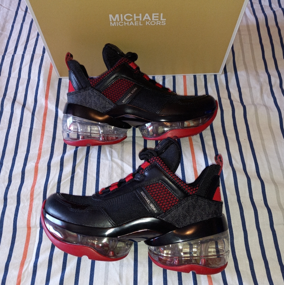 Michael Kors Olympia Extreme Sneakers - Picture 2 of 15